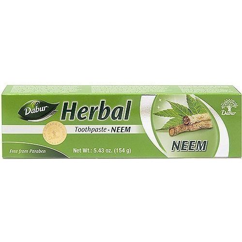Dabur Herbal Toothpaste with Neem (5.43 oz tube)
