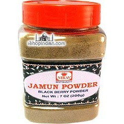 Jamun (Indian Blackberry) Powder (7 oz jar)