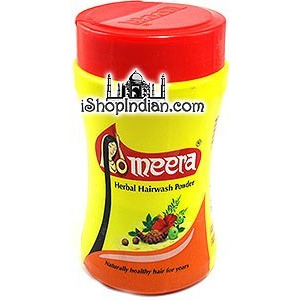 Meera Herbal Hairwash Powder (120 gm jar)