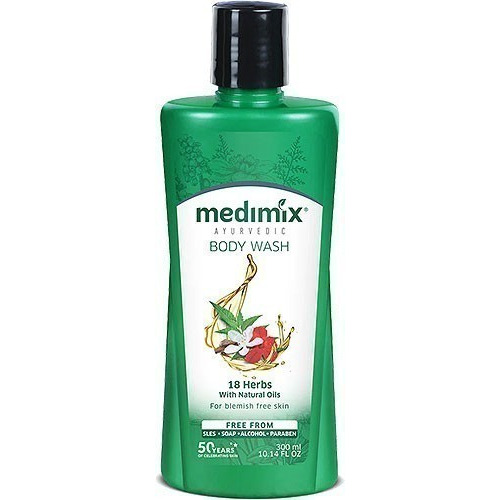 Medimix Ayurvedic Body Wash - 18 Herbs with Natural Oils (For Blemish Free Skin) (10.14 fl oz)