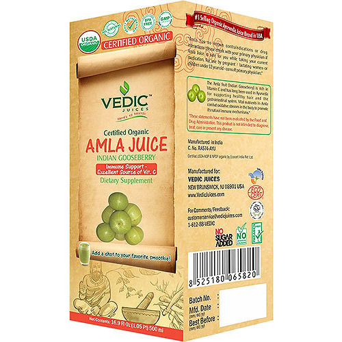 Vedic Amla (Indian Gooseberry) Juice - 16.9 oz (16.9 oz)