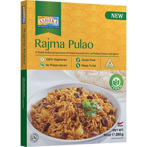 Ashoka Rajma Pulao (Vegan) (Ready-to-Eat) (10 oz box)