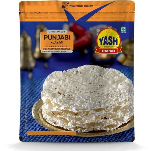 Yash Punjabi Papad (7 Oz Pack)