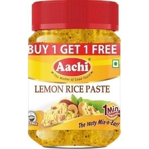 Aachi Lemon Rice Paste - BUY 1 GET 1 FREE! (7 oz bottle)