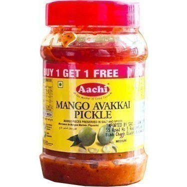 Aachi Mango Avakkai Pickle - BUY 1 GET 1 FREE! (7 oz bottle)