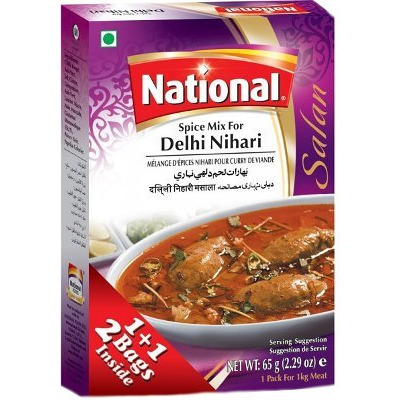 National Delhi Nihari Spice Mix (56 gm box)