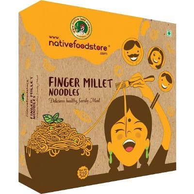 Native Food Store Finger Millet Noodles (210 gm box)