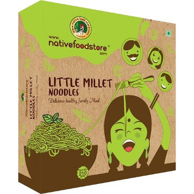 Native Food Store Little Millet Noodles (210 gm box)