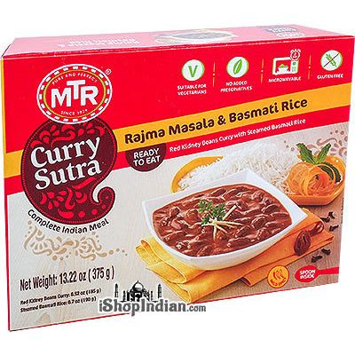 MTR Rajma Masala & Basmati Rice (Ready-to-Eat) (13.22 oz box)
