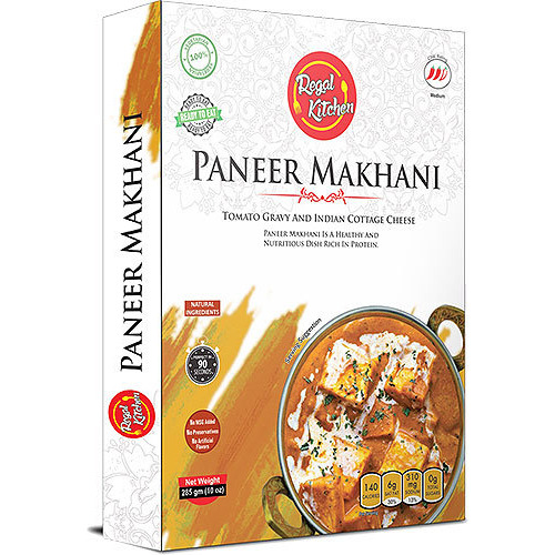 Regal Kitchen Paneer Makhani (Ready-to-Eat) - BUY 2 GET 1 FREE! (10 oz box)