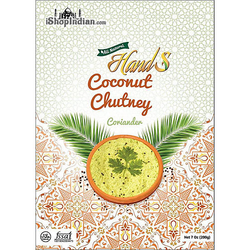 HandS Coconut Chutney with Coriander (7 Oz Pack)