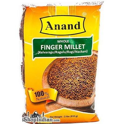 Anand Parboiled Whole Finger Millet (2 lbs bag)
