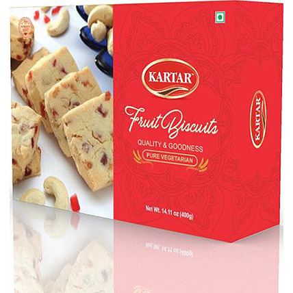 Kartar Fruit Biscuits (14 oz box)