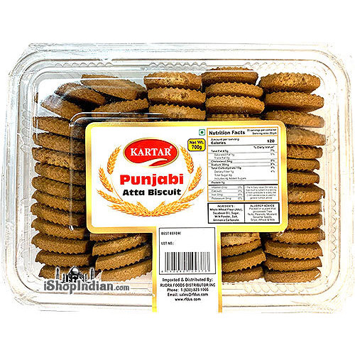 Kartar Punjabi Atta Biscuits (700 gm pack)