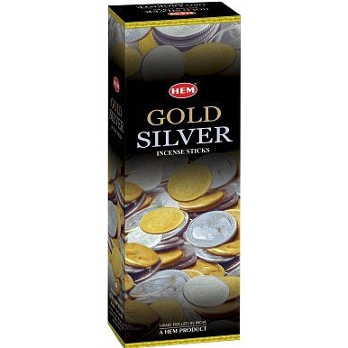 Hem Gold Silver Incense - 120 sticks (120 sticks)