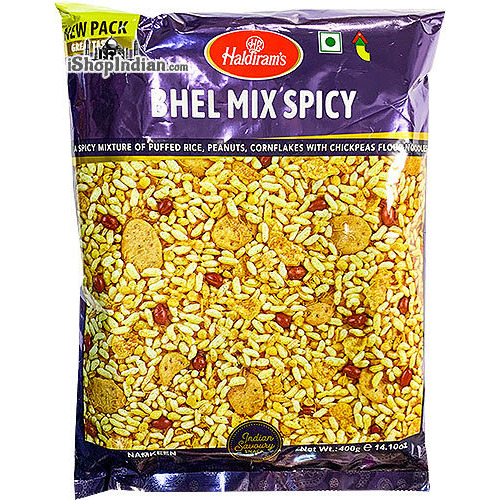 Haldiram's Bhel Mix Spicy (14 oz bag)