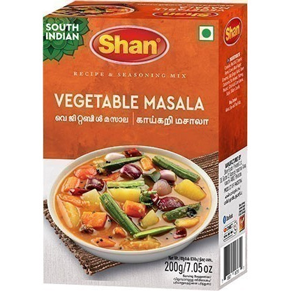 Shan South Indian Vegetable Masala (7 oz box)