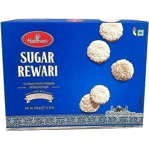 Haldiram's Sugar Rewari (14 oz box)