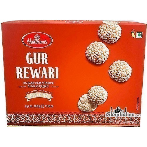 Haldiram's Gur Rewari (14 oz box)