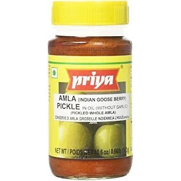 Priya Amla Pickle without Garlic (300 gm bottle)