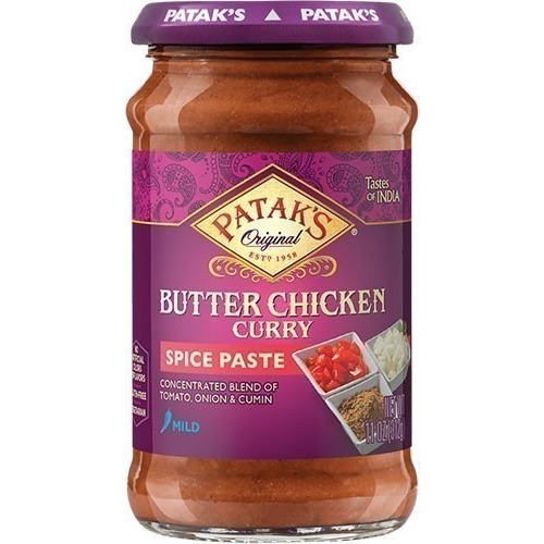 Patak's Butter Chicken Curry Paste (10 oz bottle)