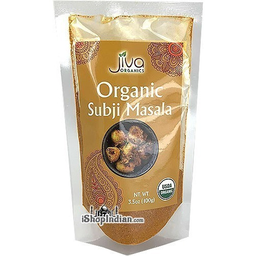 Jiva Organics Subji Masala (3.5 oz bag)