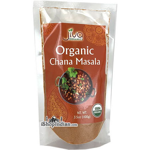 Jiva Organics Chana Masala (3.5 oz bag)