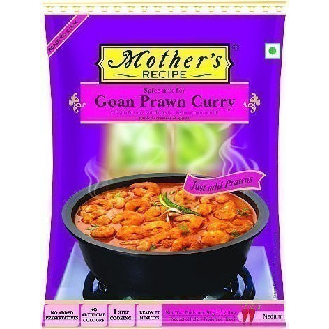 Mother's Recipe Goan Prawn Curry Spice Mix (2.8 oz pouch)
