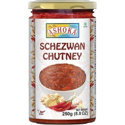 Ashoka Schezwan Chutney (8.8 oz bottle)