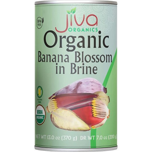 Jiva Organics Banana Blossom in Brine (13 oz can)