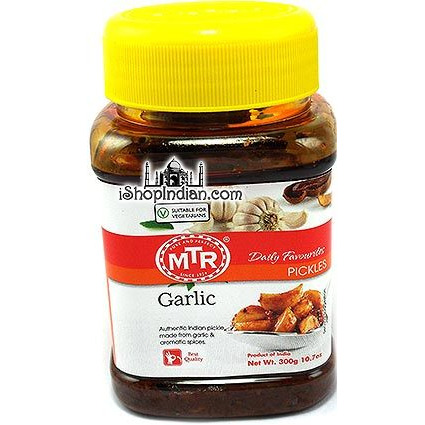 MTR Garlic Pickle (10.7 oz jar)