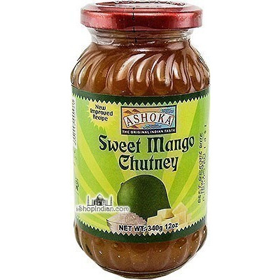 Ashoka Sweet Mango Chutney (11.9 oz bottle)
