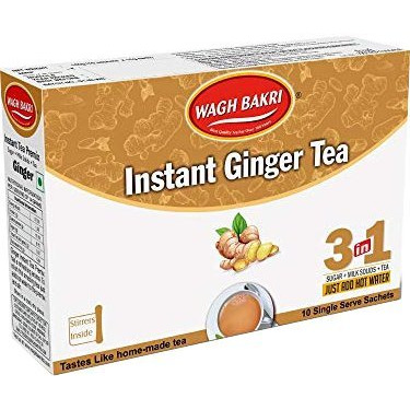 Wagh Bakri Instant Ginger Tea (10 sachets)
