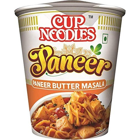 Nissin Cup Noodles - Paneer Butter Masala Flavor (70 gm pack)