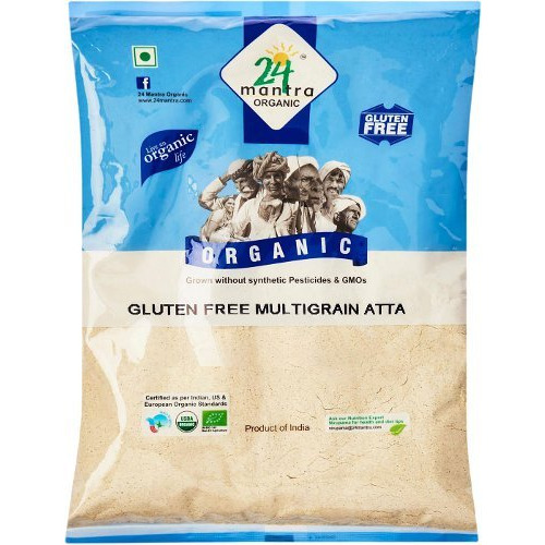 24 Mantra Organic Gluten Free Multigrain Atta (Flour) - 2.2 lbs (2.2 lbs bag)