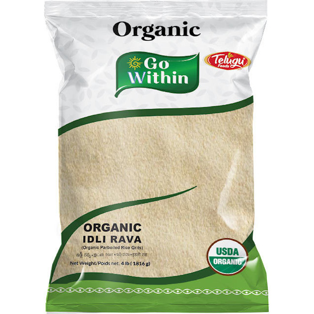 Go Within Organic Idli Rava (4 lb bag)