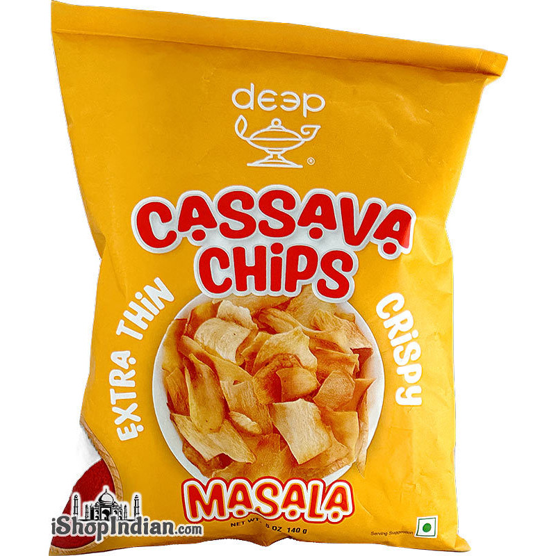 Deep Cassava Chips - Masala (140 gms bag)
