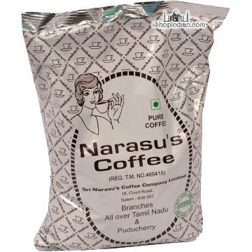 Narasu's Peaberry 100% Pure Indian Coffee (500 gm bag)