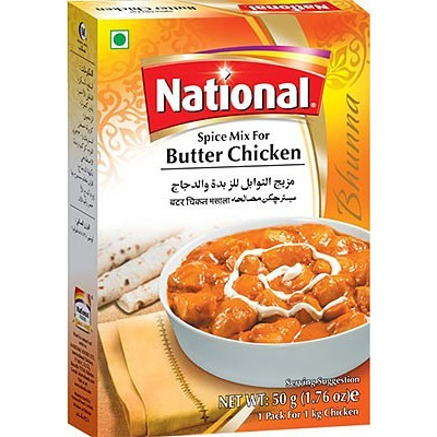 National Butter Chicken Spice Mix (47 gm box)