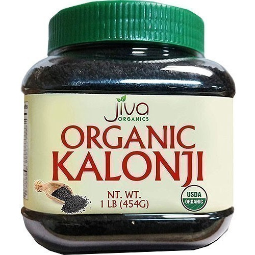 Jiva Organics Kalonji Seeds, 1 lb Jar (1 lb bottle)