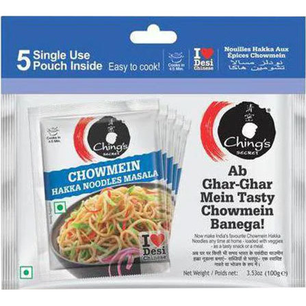 Ching's Chowmein Hakka Noodles Masala (100 gm pack)