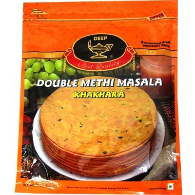 Deep Khakhara - Double Methi Masala (7 oz bag)