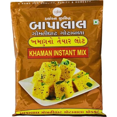 Bapalal Khaman Instant Mix (500 gm bag)