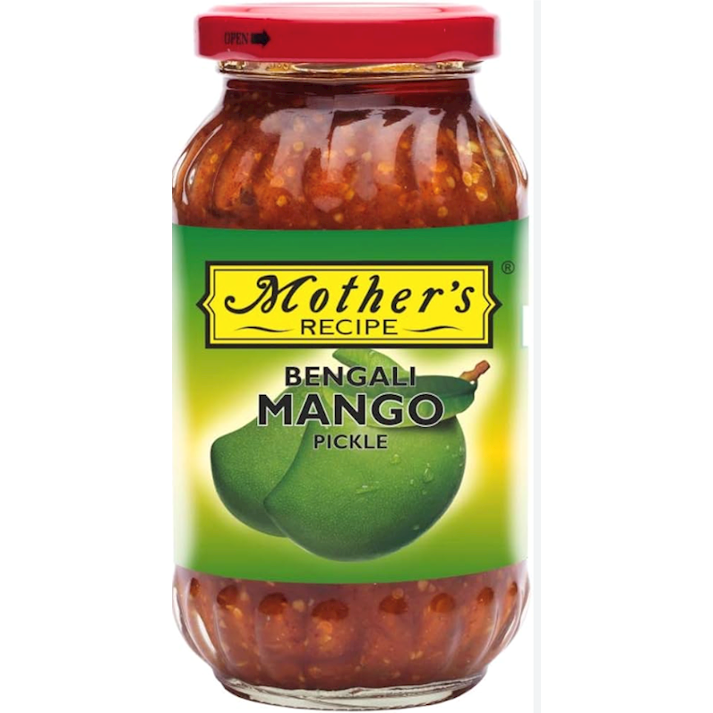 Mother's Recipe Bengali Mango Pickle (17.64 oz bottle)