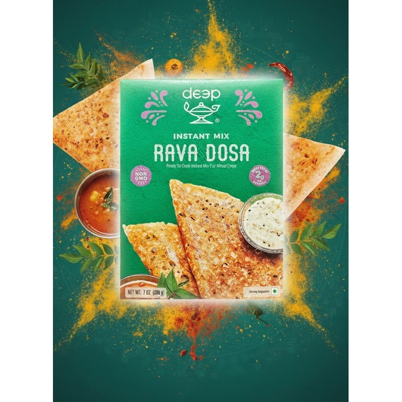Deep Rava Dosa Mix (7 oz box)