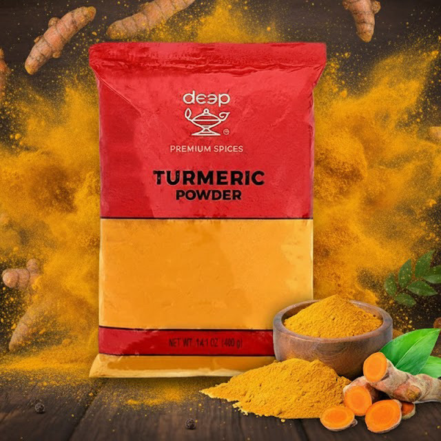 Deep Turmeric Powder - 14 oz (14 oz bag)