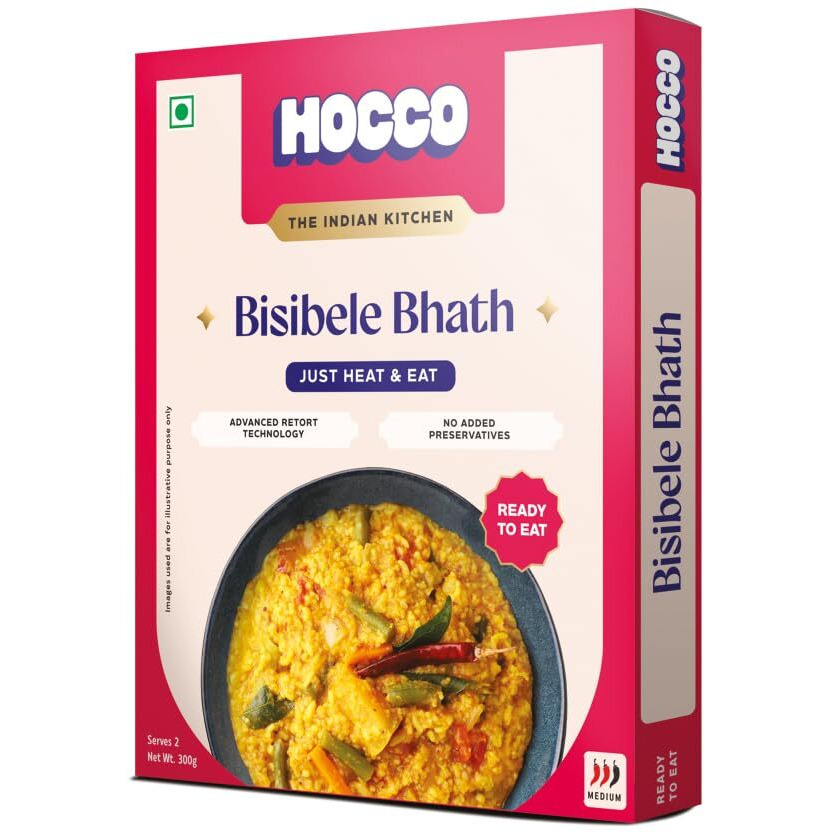 Hocco Bisi Bele Bhath (Ready-to-Eat) (Hocco Brand)