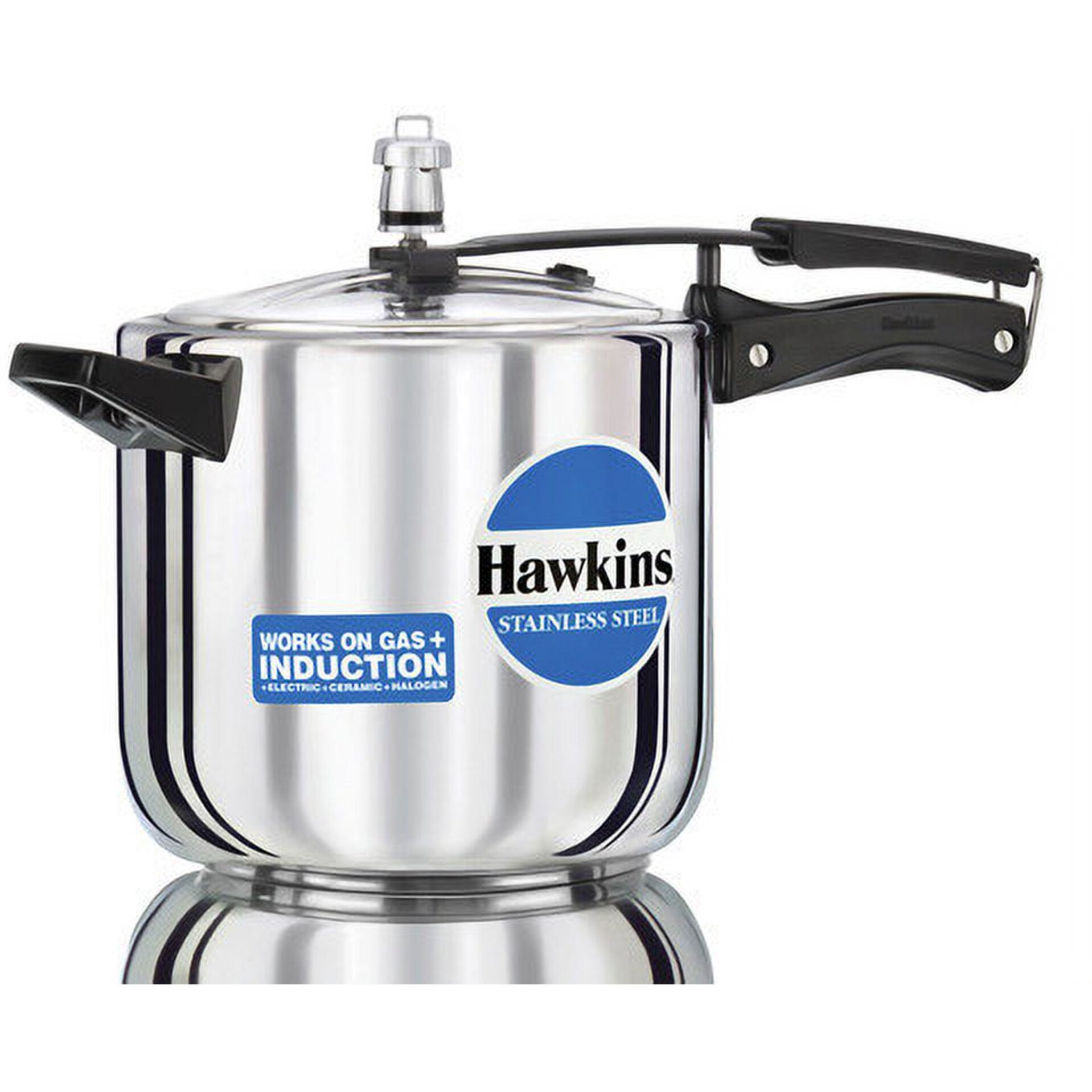 Hawkins Stainless Steel Pressure Cooker, 6 Liter (Cooking Utensils)