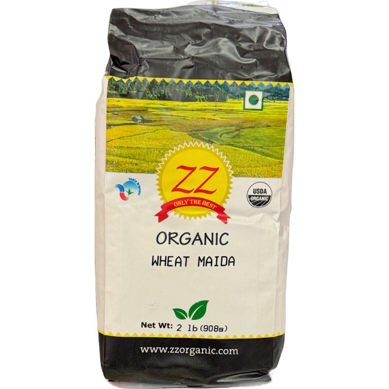 ZZ Organic Wheat Maida (All Purpose Flour) (Organic Flours)