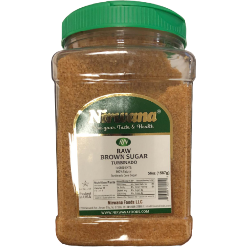 Nirvana Raw Brown Sugar - 3.5 Lb (1.58 Kg)